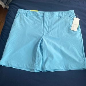 Sky blue golf shorts